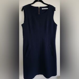 Diane Von  Furstenberg dress Navy Blue carpreena mini dress